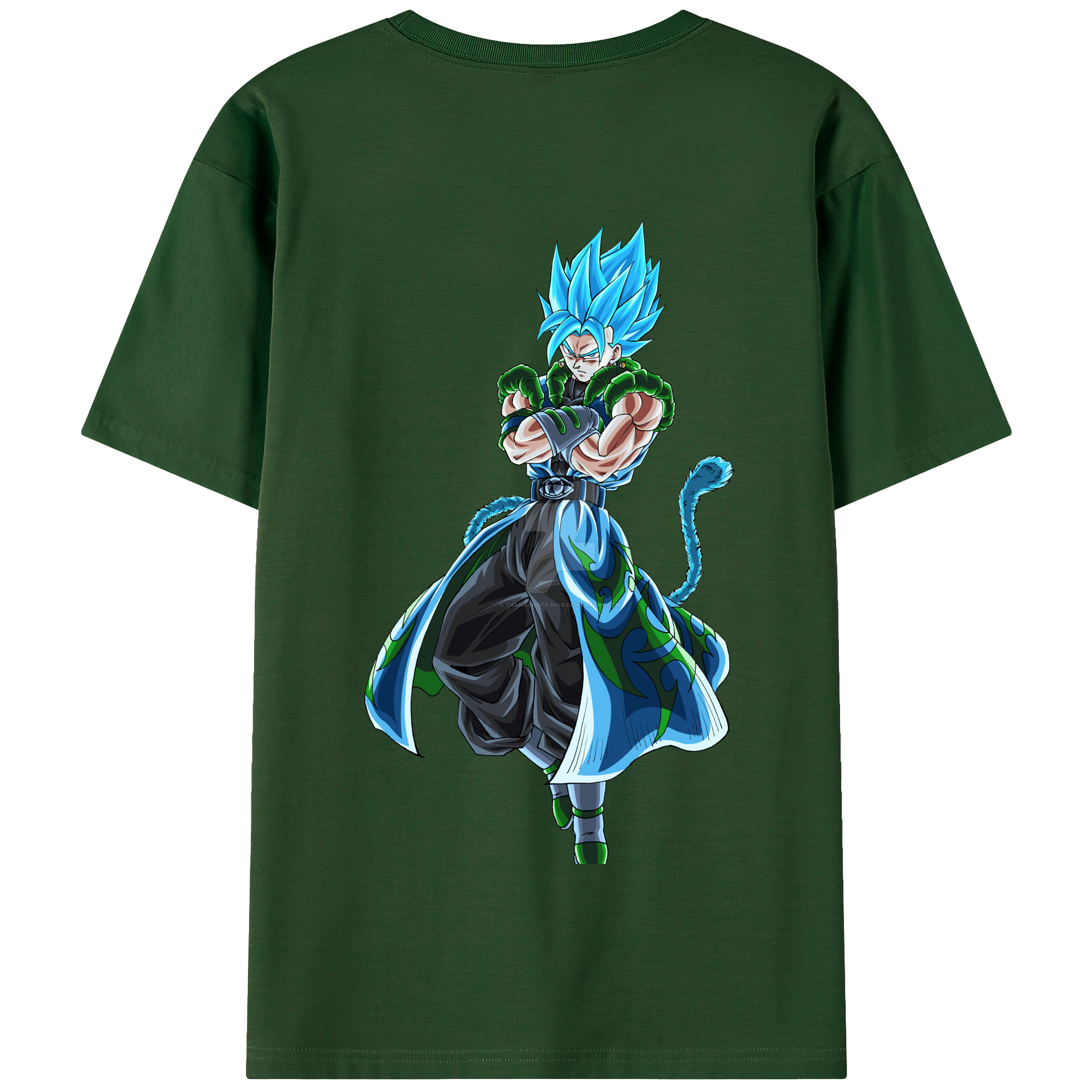 （画像用） ドラゴンボール ベジット DRAGON BALL Vegetto 綿100％半袖Tシャツ（背面プリント）